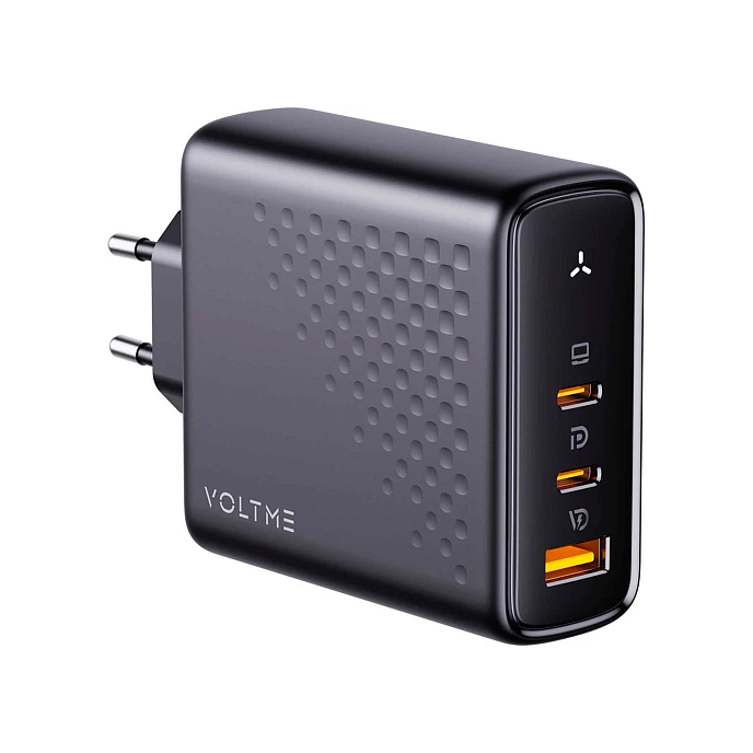 Сетевое зарядное устройство VOLTME Revo 140CCA Black - рис.1