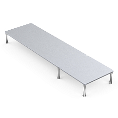 Стол ddHiFi HS650 x 1 + HS250 x 1 + SR70 x 6 Cool Gray/Silver