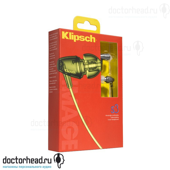 Наушники Klipsch S3 Gray - рис.3