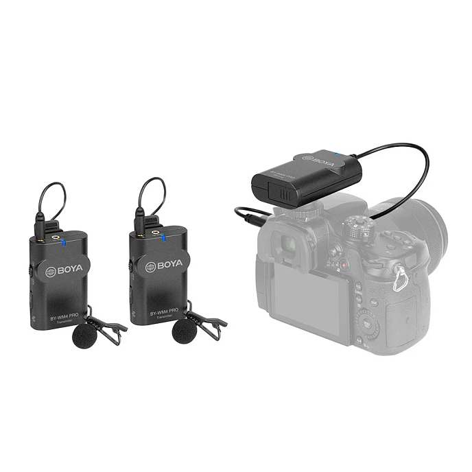 Микрофон беспроводной Boya BY-WM4 PRO-K2 - рис.1