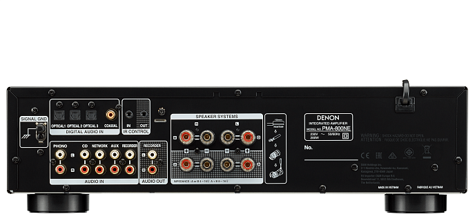 Интегральный усилитель Denon PMA800 NE BKE2 - рис.4