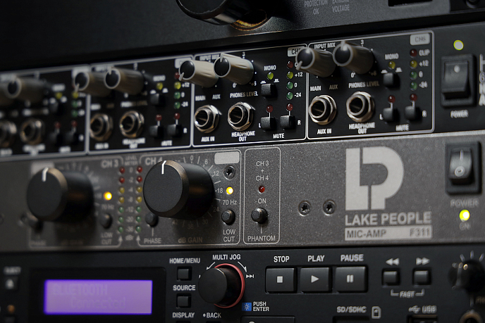 Предусилитель Lake People Mic-Amp F311 Q Black - рис.1