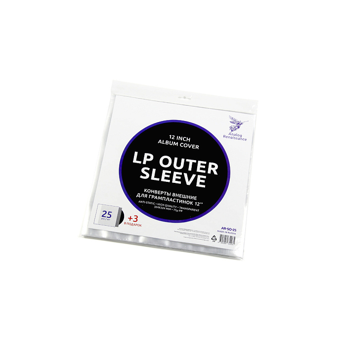 Конверт для пластинок внешний Analog Renaissance LP Outer Sleeve - рис.1