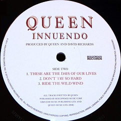 Виниловая пластинка Queen - Innuendo (Half Speed) - 2LP