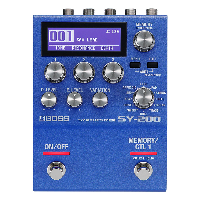 Процессор эффектов Boss SY-200 Blue - рис.0