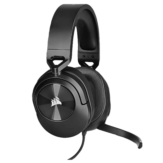 Игровая гарнитура Corsair HS55 Surround carbon полноразмерная игровая гарнитура_OpenBox - рис.2