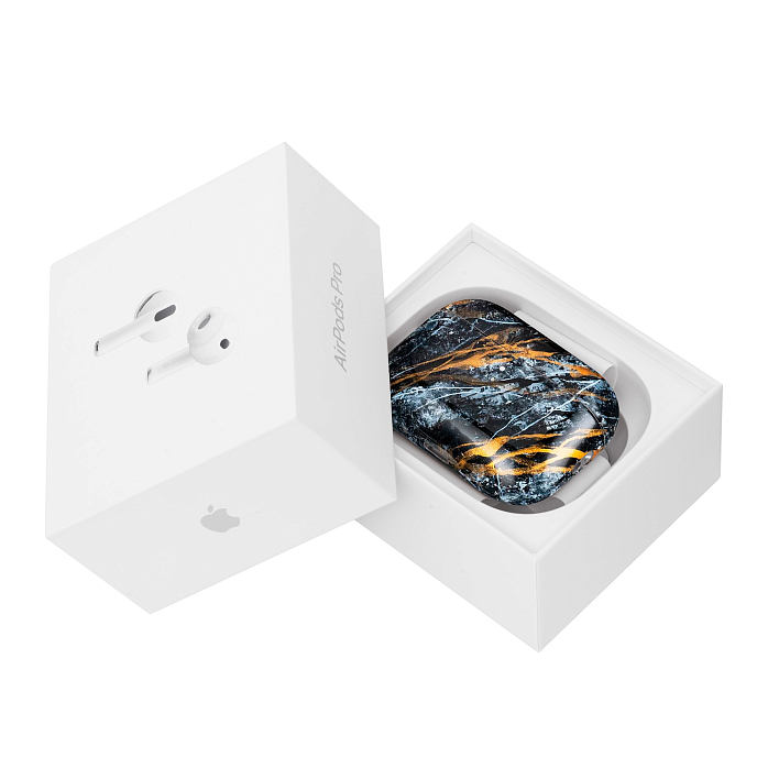 Беспроводные наушники Apple AirPods Pro 3 Black Marble Total Gloss - рис.3