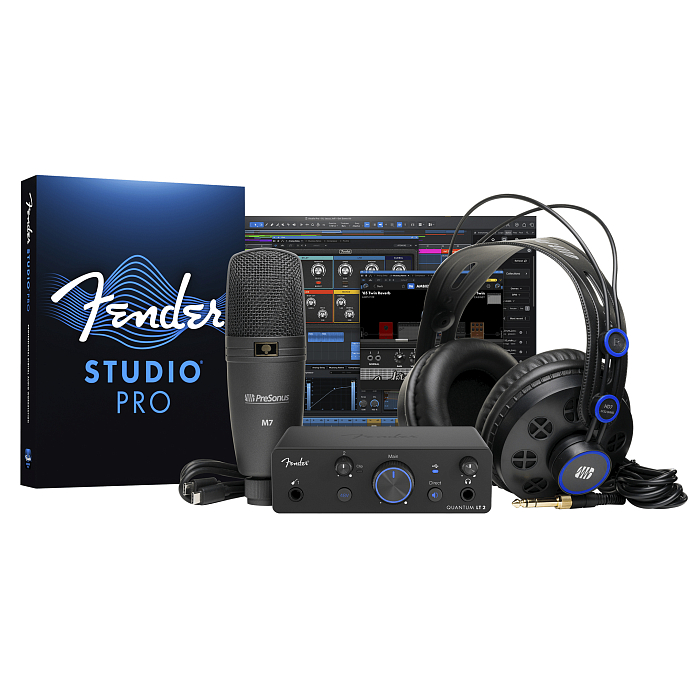 Комплект Fender Quantum Creator Bundle Black - рис.1