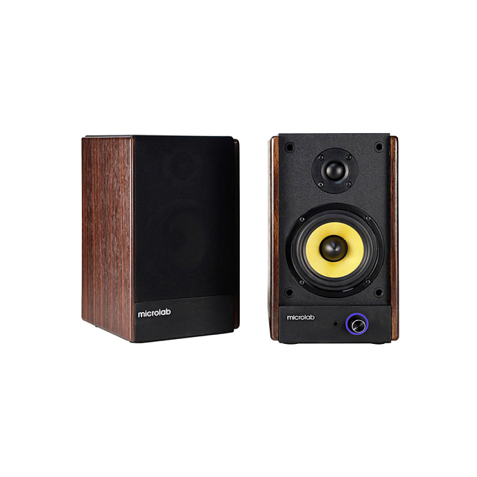 Полочная акустика Microlab SOLO 3 brown полочная акустика 2.0 с Bluetooth (пара)_OpenBox - рис.0