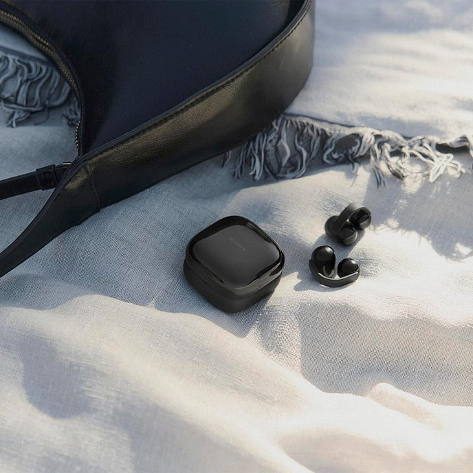 Беспроводные наушники Sony LinkBuds Clip Black - рис.8