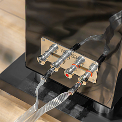 Кабель HeadMade Speaker Cable Silver flat Banana/Banana 1.5m