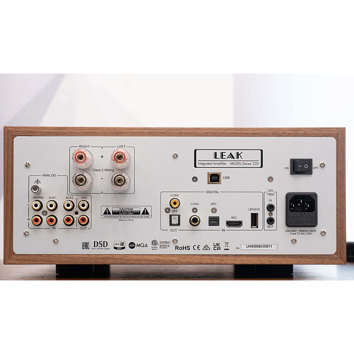Интегральный усилитель Leak Stereo 230 Walnut - рис.5