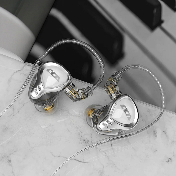 Наушники внутриканальные CCA CA16 PRO White Without Mic - рис.7