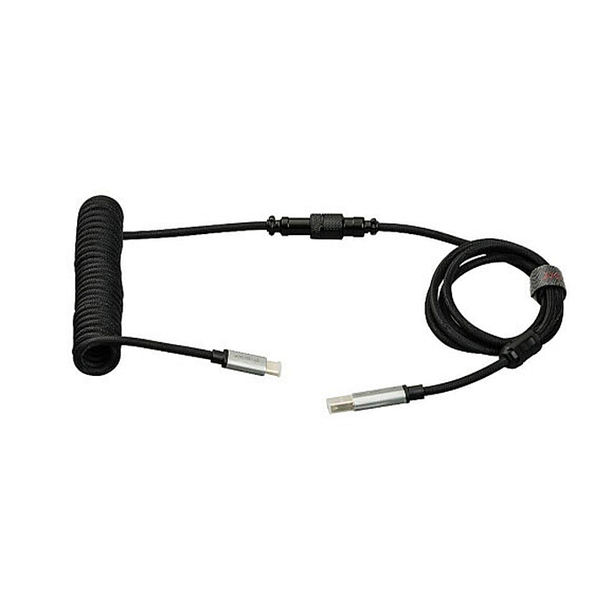 Кабель Cidoo Mechanical Keyboard USB-C Cable Black - рис.1