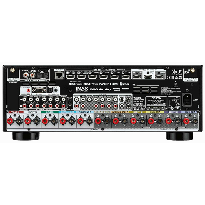 Ресивер Denon AVC-X3800H black 11.4-канальный аудио-видео ресивер (SN DBYQ092442210)_Уценка - рис.1