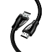Кабель Ugreen HD140 HDMI 2.1 - 8K Braided Black 2m - рис.1 Кабель Ugreen HD140 HDMI 2.1 - 8K Braided Black 2m - рис.1