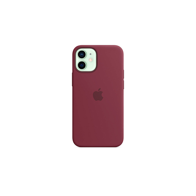 Чехол для смартфонов Apple iPhone 12 mini Silicone Case with MagSafe Plum - рис.1
