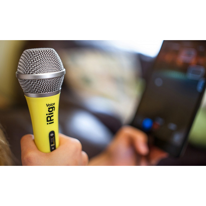 Микрофон вокальный IK Multimedia iRig Voice Yellow - рис.6