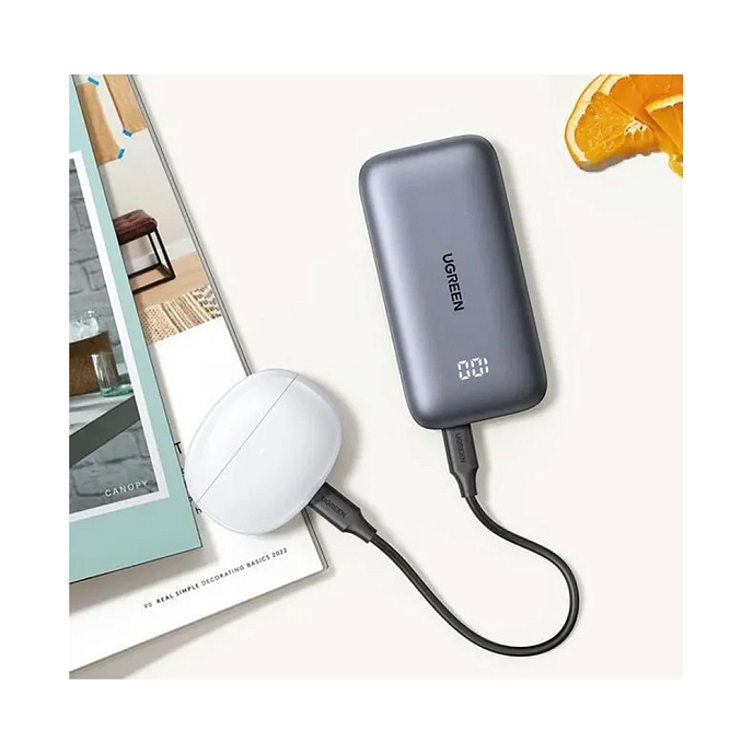 Внешний аккумулятор Ugreen PB502 (25185) 10000mAh 30W Grey - рис.5