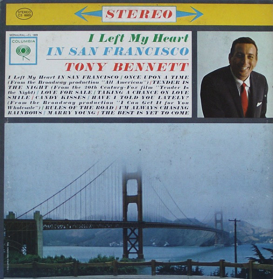 Пластинка Tony Bennett - I Left My Heart In San Francisco LP - рис.0