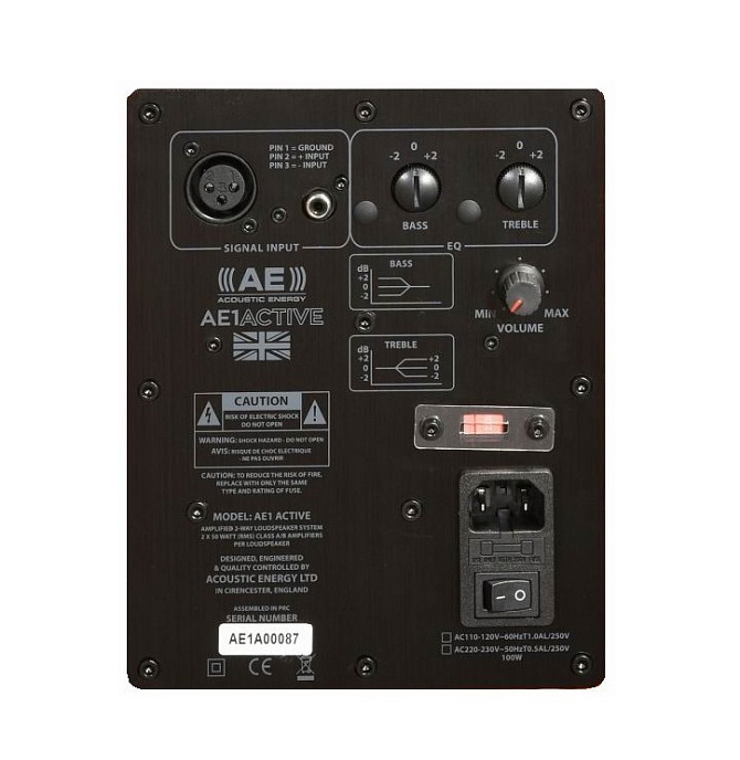 Полочная акустика Acoustic Energy AE1 Active Piano Black черный - рис.2