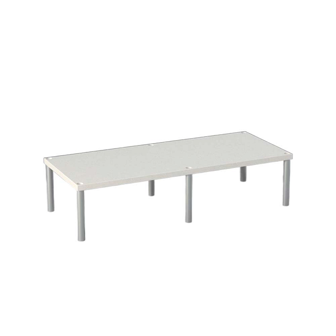 Стойка для Hi-Fi Creaktiv Trend 2 Level + 6 tubes White - рис.0