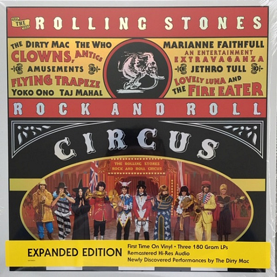 Пластинка Various ‎– The Rolling Stones Rock And Roll Circus LP - рис.0