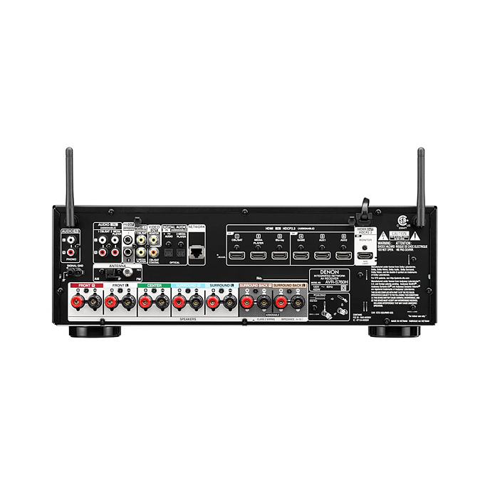 Ресивер Denon AVR-S760H Black - рис.3