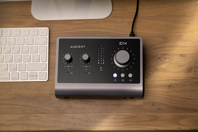 Аудиоинтерфейс Audient iD14 MKII Black - рис.7