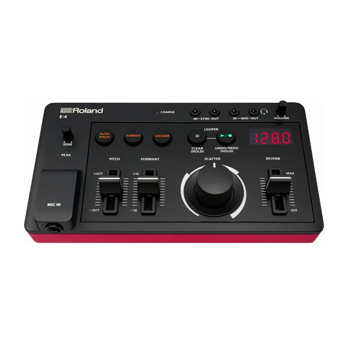 Процессор эффектов Roland Aira Compact E-4 Black Red - рис.1