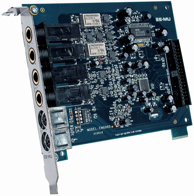 Внутренняя звуковая карта E-Mu 1212m PCI - рис.1