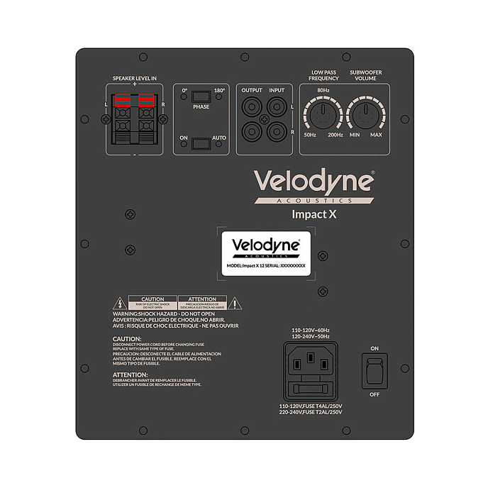 Сабвуфер Velodyne Impact X 10 Black - рис.2