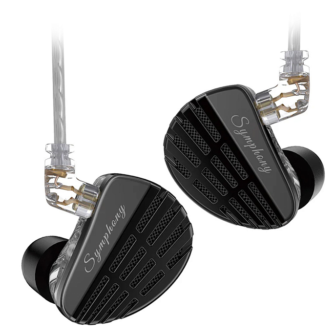 Наушники внутриканальные KZ Symphony without mic Black - рис.1