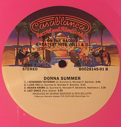 Пластинка Donna Summer - On The Radio: Greatest Hits Vol. I & II