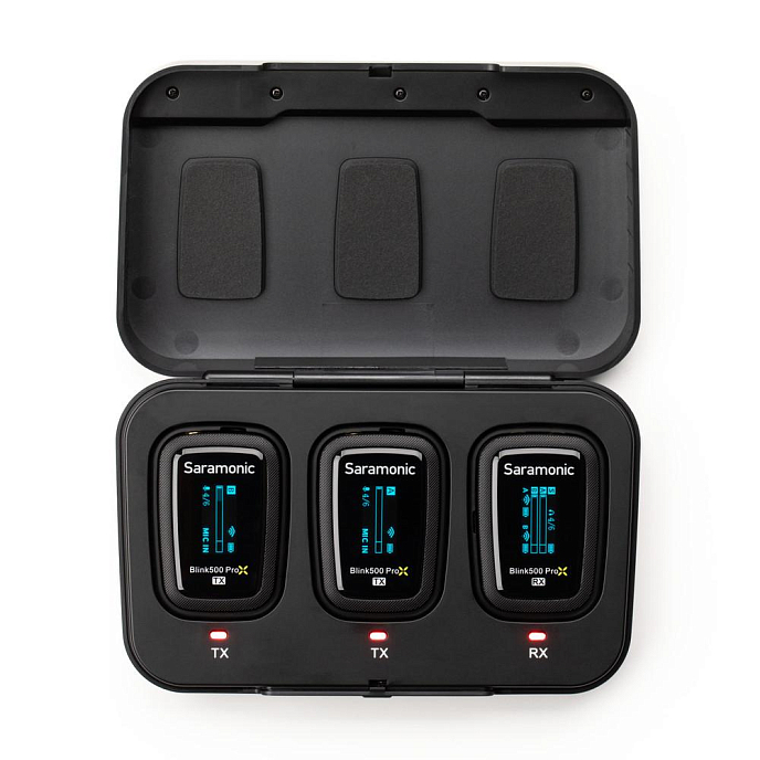 Микрофон беспроводной Saramonic Blink500 ProX B2 Black - рис.7