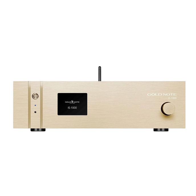 Интегральный усилитель Gold Note IS-1000 MK2 Deluxe Gold - рис.0