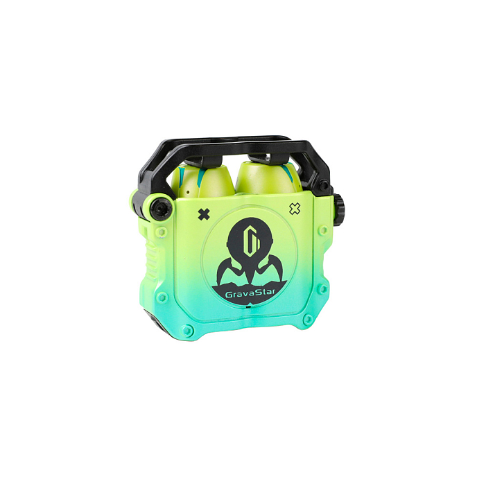 Беспроводные наушники Gravastar Sirius Neon Green - рис.1