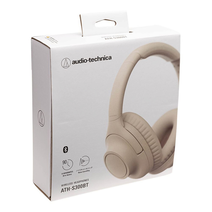 Беспроводные наушники Audio-Technica ATH-S300BT Beige - рис.7