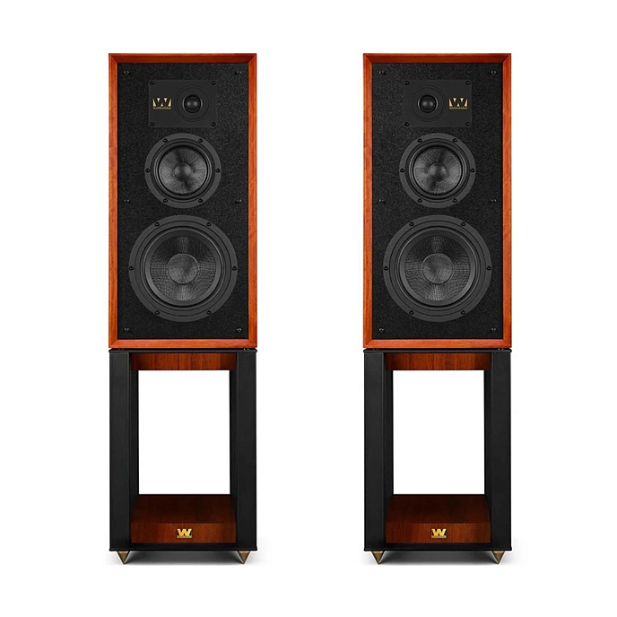 Полочная акустика Wharfedale Super Linton (with stand) Mahogany Red - рис.0