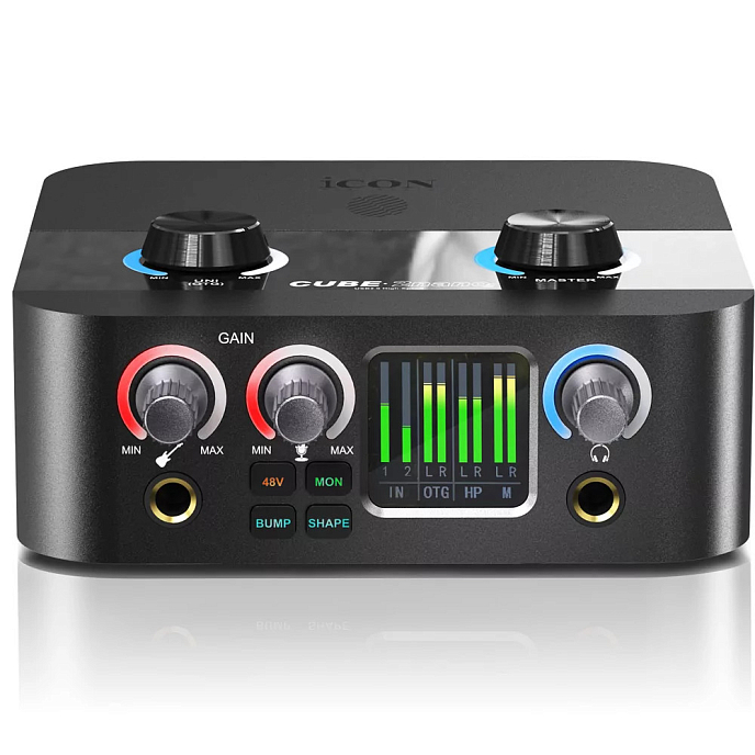 Аудиоинтерфейс iCON Cube2Nano S Black - рис.1