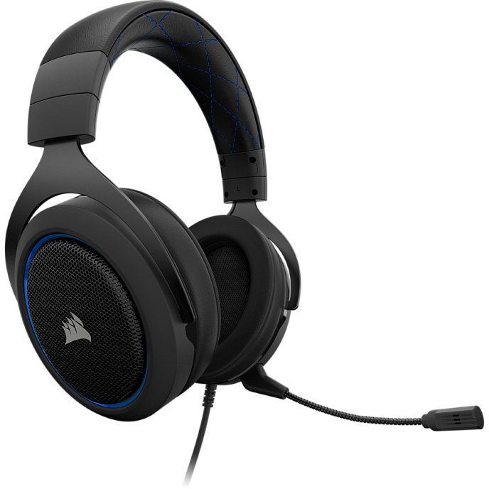 Игровая гарнитура Corsair Gaming HS50 Stereo Blue - рис.1