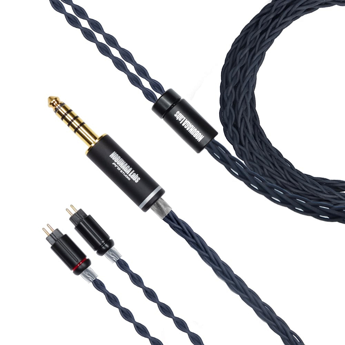 Кабель Nobunaga Labs Hydra Blue 2-pin 4.4mm 1.2m - рис.0