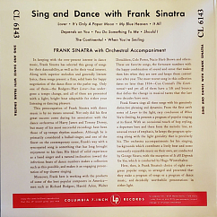 Виниловая пластинка Frank Sinatra – Sing And Dance With Frank Sinatra - Impex Records LP