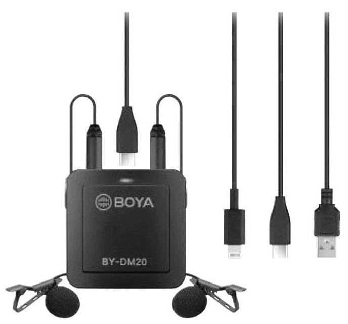 Микрофон-петличный Boya BY-DM20 - рис.1