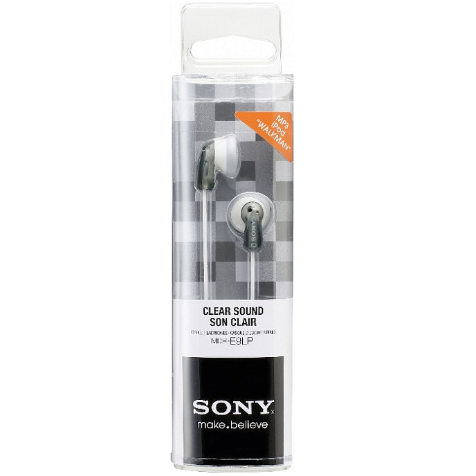 Наушники внутриканальные Sony MDR-E9LP Silver - рис.2