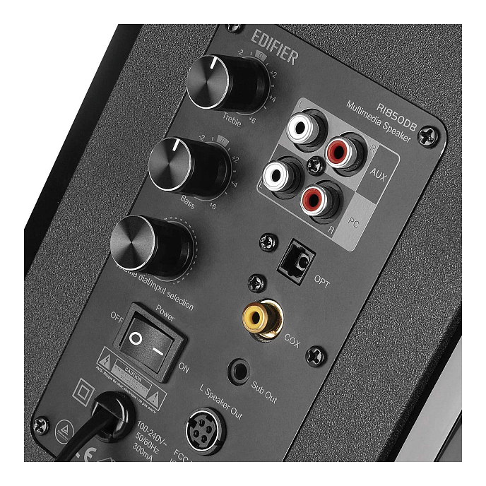 Полочная акустика Edifier R1850DB Black - рис.3