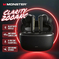 Беспроводные наушники Monster Clarity 200 ANC Black