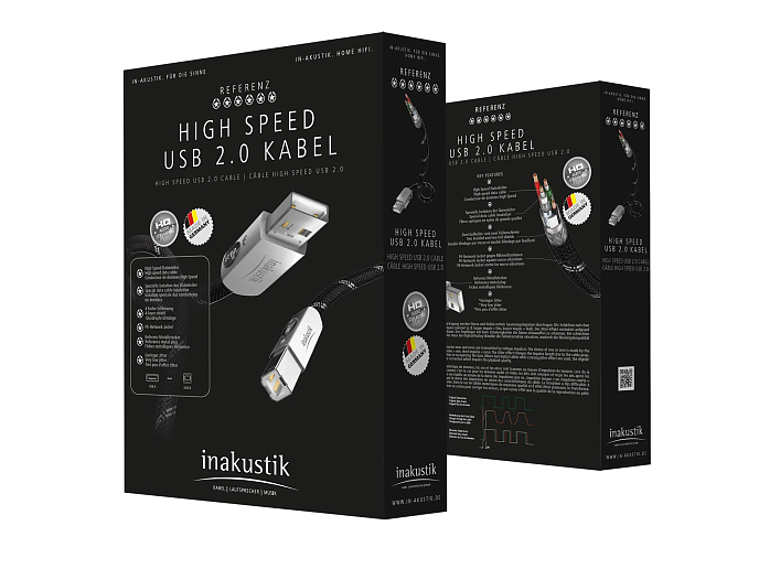 Кабель Inakustik Referenz High Speed USB 2.0 Cable 1.5 m - рис.1