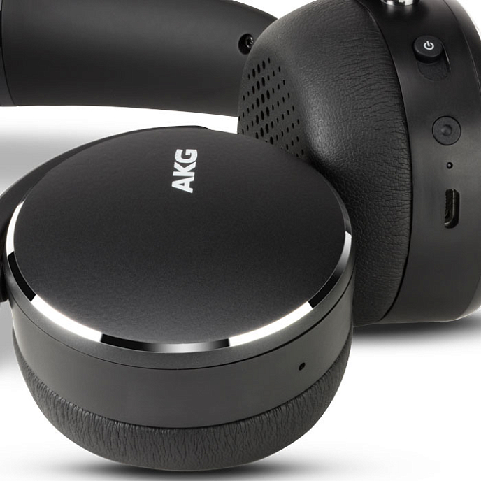 Наушники AKG Y500 Wireless Black - рис.1