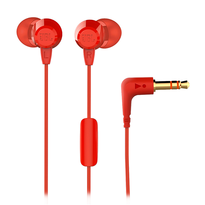 Наушники внутриканальные JBL C50HI Red - рис.3